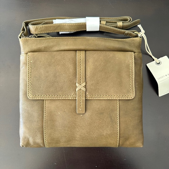 Lucky Brand Handbags - Lucky Brand Olive Crossbody Bag